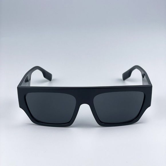 Burberry BE4397U MICAH 300187 Sunglasses Black Dark Grey Square Unisex main image 6